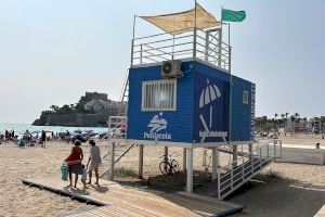 El Servicio de Salvamento y Socorrismo en Playas de Peñíscola ha atendido 146 incidencias durante el puente de agosto