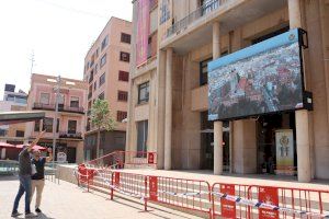 Un andamio en el edificio de Ca la Vila garantizará la seguridad y la normalidad en fiestas