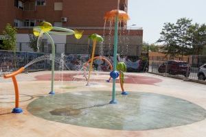 La Vall d'Uixó abre el nuevo parque de agua como “refugio climático y nuevo espacio de ocio para los más pequeños de la ciudad”