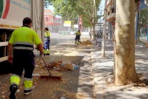 Xàtiva incrementa en un 5,69% la recogida de residuos durante la Fira d’Agost respecto al año 2023