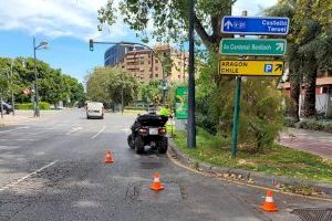 El Ayuntamiento de Valencia intensifica la revisión de imbornales y pasos inferiores de la ciudad ante la llegada de los temporales