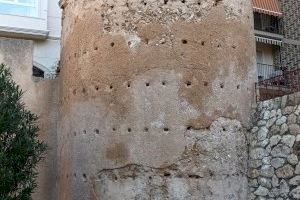 Es mamprenen les obres a la muralla d’Alzira