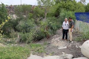 Benidorm pide a la CHJ poder limpiar el cauce de los barrancos ubicados en suelo no urbano dentro del término municipal