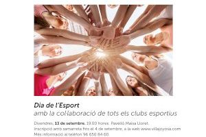 La concejalía de Deportes celebrará el Día del Deporte el 13 de septiembre con todos los clubes deportivos en el polideportivo Maisa Lloret