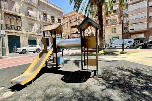 El Ayuntamiento de Alcoy mejorará el pavimento de seguridad de cuatro parques infantiles