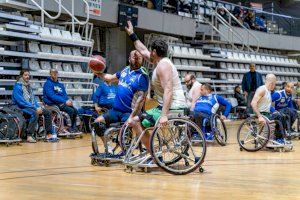 Partido de baloncesto paralímpico/ Página web del equipo Cocemfe Castelló BSR