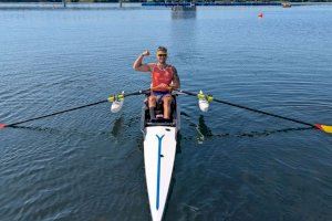 Un valenciano en la final paralímpica: Javier García, la esperanza de España en el remo