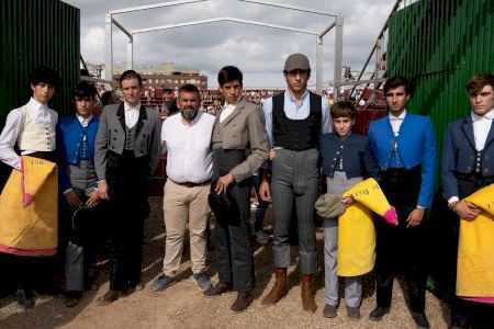 Abel Rodríguez, Iker de Virgilio y Ian Bermejo, las nuevas figuras del toreo castellonense