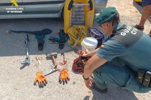 Investigan a un buzo por depredar una especie protegida en una playa de Vinaròs