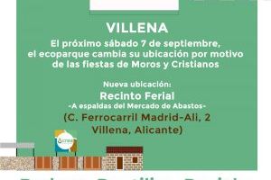 Villena cambia de ubicación y horario cierre el ecoparque durante las Fiestas