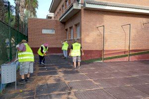 Puesta a punto de los centros escolares del municipio  de Orihuela para el inicio del curso 2024-2025