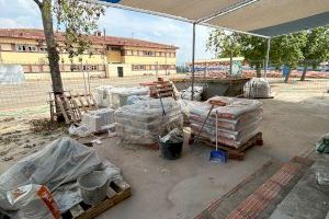 Preocupación por el inicio del Curso Escolar en Alginet por el retraso en las obras del Colegio Emilio Luna