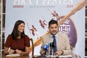 La Fira i Festes de Gandia oferirà més de 120 activitats culturals i lúdiques per a tots els públics del 27 al 30 de setembre