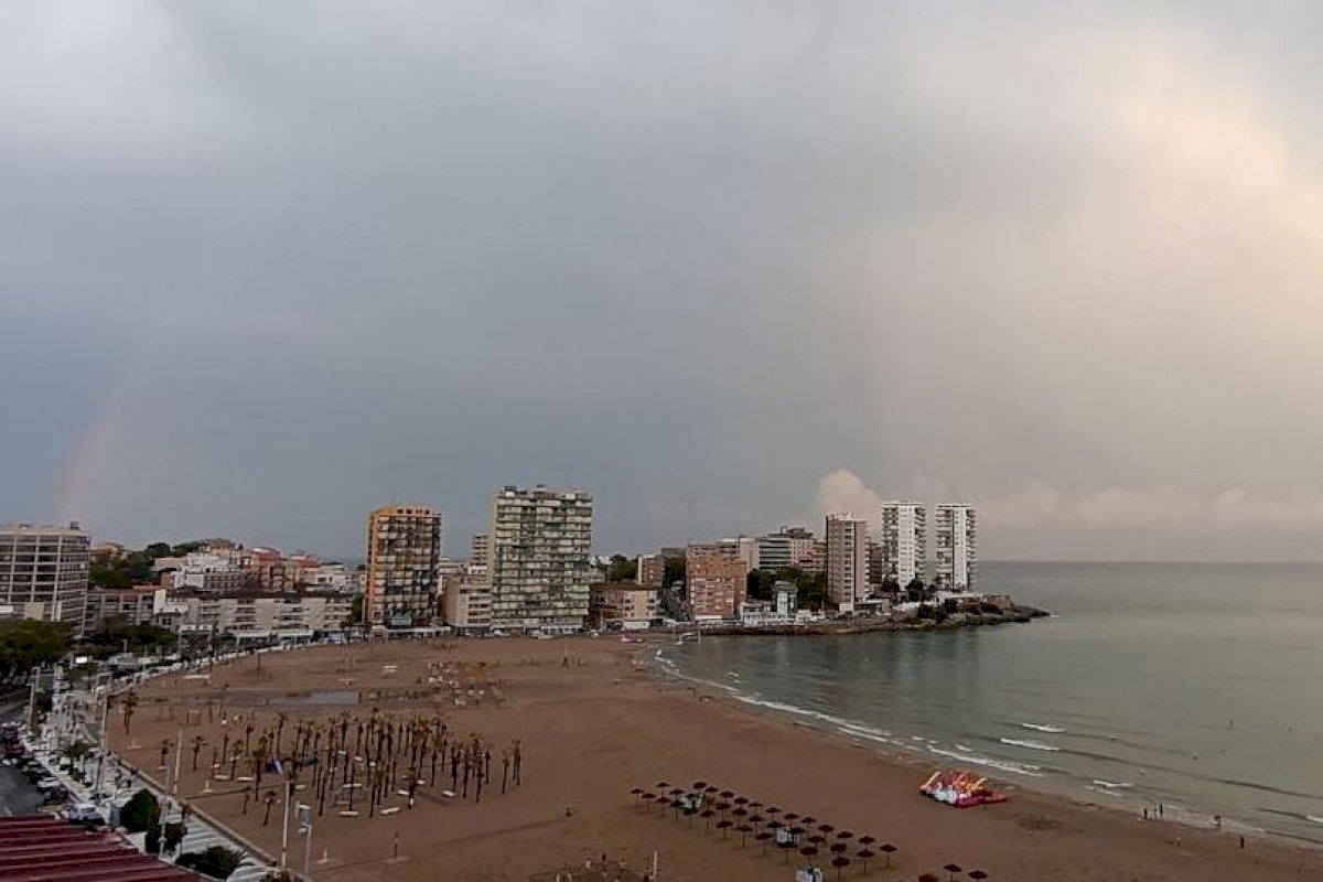 El radical cambio de 'look' de Oropesa del Mar en pocos días y que el tiempo ha acentuado