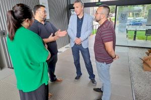 Benlloch visita la BUC, habilitada com a seu dels exàmens de setembre de la UNED