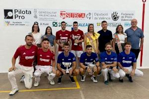 El trinquet Eusebio acoge la final del Trofeu de l’Arròs con victoria para el suecano Bonillo en raspall