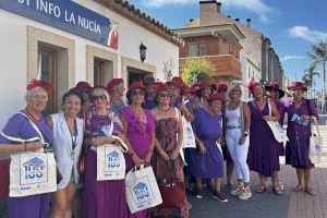 Visita turística “holandesa” de las Red Hats a La Nucía