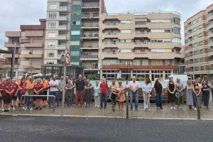 Minuto de silencio en memoria de la última víctima de la violencia machista en Castellón