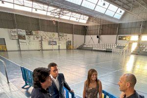 Almassora retoma la actividad en el polideportivo la Garrofera tras reparar las cubiertas