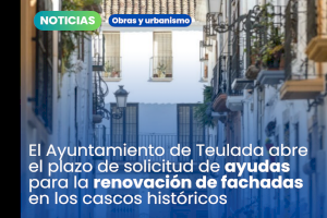 El Ayuntamiento de Teulada abre el plazo de solicitud de ayudas para la renovación de fachadas en los cascos históricos