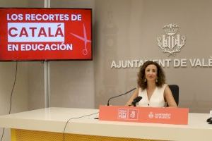 Ibáñez: "Catalá deixa a 3.500 alumnes sense material escolar, tanca 20 aules i retalla 200 professors en l'inici del curs escolar"