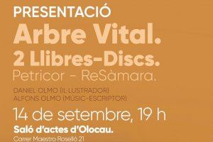 Presentación de los libros-discos ‘Petricor’ y ‘ReSàmara’, de Daniel y Alfons Olmo, en Olocau