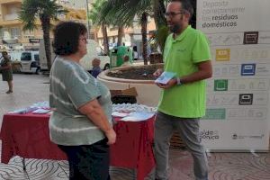 Los educadores ambientales del Ayuntamiento de Elda reactivan en septiembre la campaña puerta a puerta