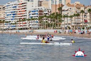 Walter Bouzan y Chloë Bunnett ganan la downwing en el Campeonato de España de Kayak de mar que se celebra en Villajoyosa