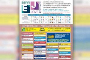 Juventud organiza numerosas actividades en la programación de septiembre del Espai Jove de Benidorm