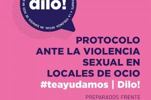 La campaña ‘Dilo’ anima a la ciudadanía de Elche a pedir ayuda ante una situación de acoso