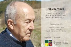 La Federació de Folklore organiza un homenaje al requenense Fermín Pardo en el Rialto por su defensa de las tradiciones