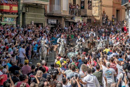 VÍDEO | Segorbe viu una tercera Entrada de Bous i Cavalls vibrant i sense incidents