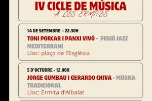 Nueva propuesta cultural en Cabanes con el IV Ciclo de música en las ermitas