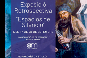 Amparo del Castillo presenta "Espacios de Silencio" en l'Antic Mercat de Torrent