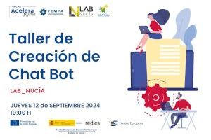 Mañana Taller gratuito de “Creación Chat Bot” en el Lab_Nucia