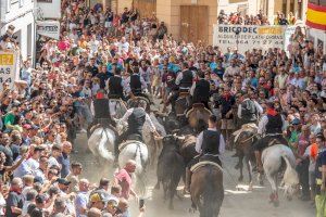 Segorbe vive una cuarta y velocísima Entrada de Toros y Caballos de solo 45 segundos