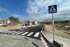 Llíria abre al tráfico el nuevo vial de Mura