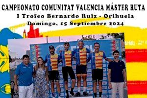 Orihuela acoge, el próximo domingo, el Campeonato Máster Ruta de Ciclismo de la Comunidad Valenciana – I Trofeo Bernardo Ruiz