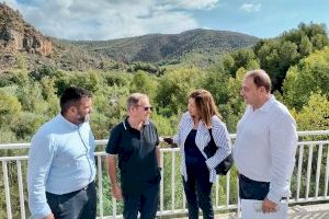 L'Ajuntament d'Espadilla exposa al Consell la necessitat d'erradicar els canyars que envaïxen el llit del riu Millars