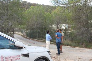 Se inicia la limpieza de la partida La Robella para crear cortafuegos con el fin de prevenir incendios forestales  en Villajoyosa