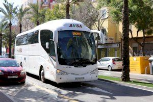 L'Ajuntament de Sagunt denuncia "l'abandonament" de la línia de bus a València