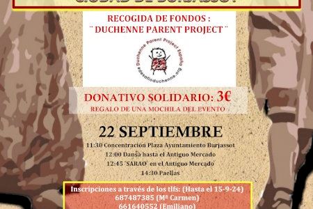 La Falla Náquera- Lauri Volpi de Burjassot celebra su I Dansà Solidaria “Ciudad de Burjassot”