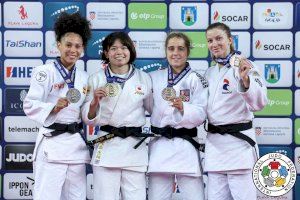 Oro, dos platas y un bronce: el judo valenciano encadena continuos éxitos en campeonatos mundiales y europeos