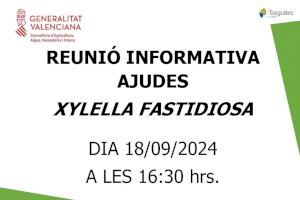 La Nucía acoge una reunión informativa sobre ayudas para la Xylella Fastidiosa