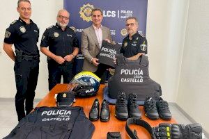 Castellón renueva la uniformidad de la Policía Local con casi un 40% más de inversión económica