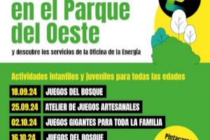 Comencen les Vesprades Verdes al Parc de l'Oest amb activitats gratuïtes organitzades per l'Oficina de l’Energia