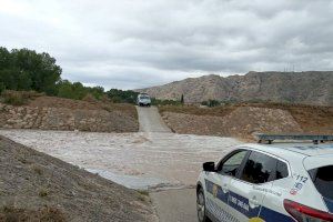 Imágenes de una riada en Villena este miércoles