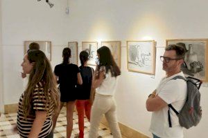 Inaugurada l'Exposició de l’alumnat de l'Escola Municipal de Belles Arts del nivell d’iniciació