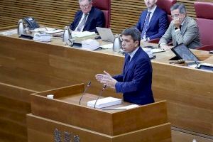 Aquestos són els 30 anuncis de Mazón en el Debat de Política General