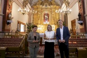 Marta Barrachina anuncia un convenio con Onda para restaurar y preservar el retablo del Santísimo Salvador, símbolo de los ondenses